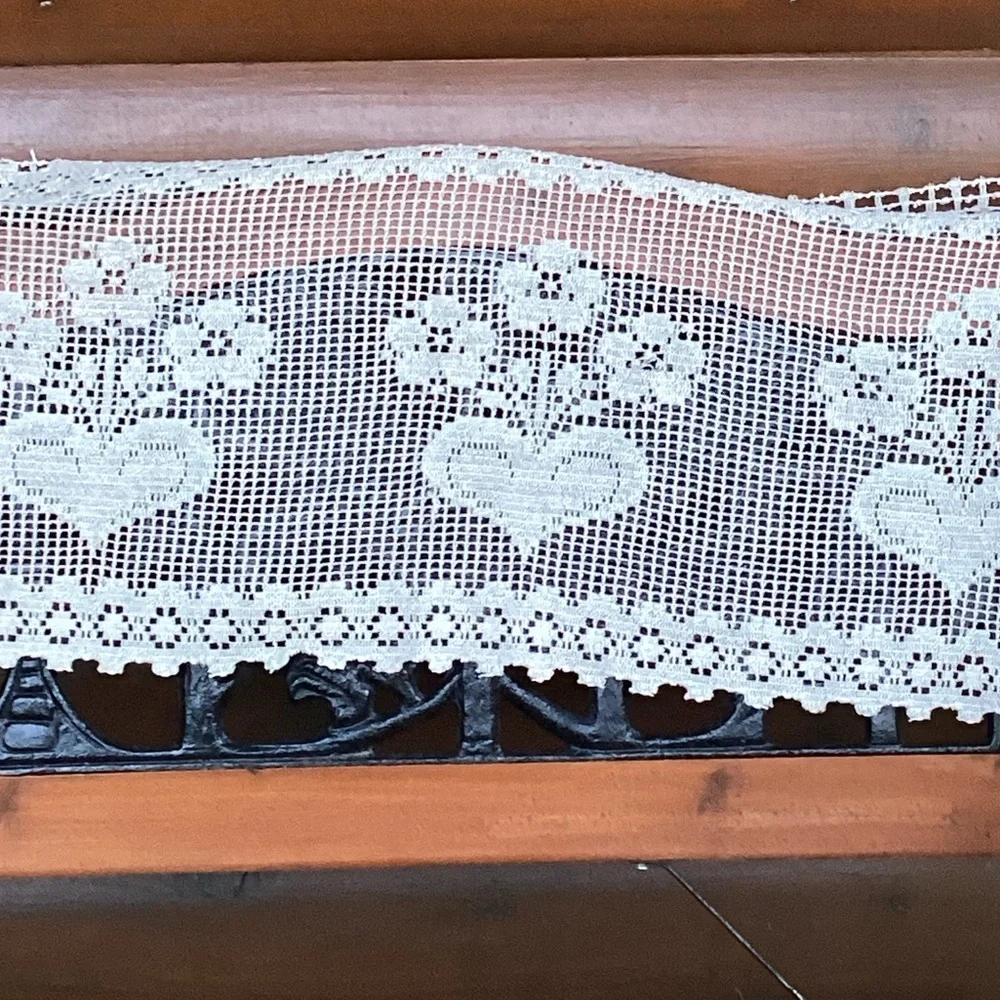 Valance TAPESTRY GOLD BOTANICAL Scroll Tapestry Cord 51” X 17” ⚜️